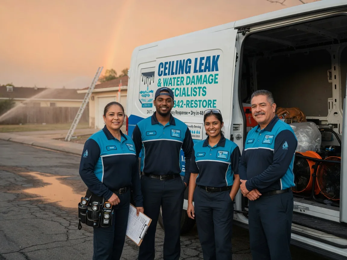Ceiling Leak Cleanup company in New Deal, TX
